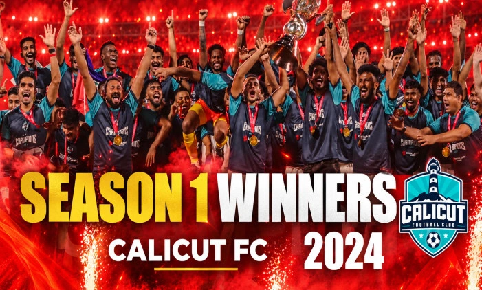 Season 1 Winners - Calicut FC